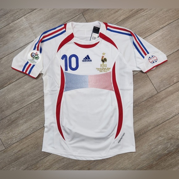 Francia WorldCup Final Retro Zidane 10 - Picture 2 of 8